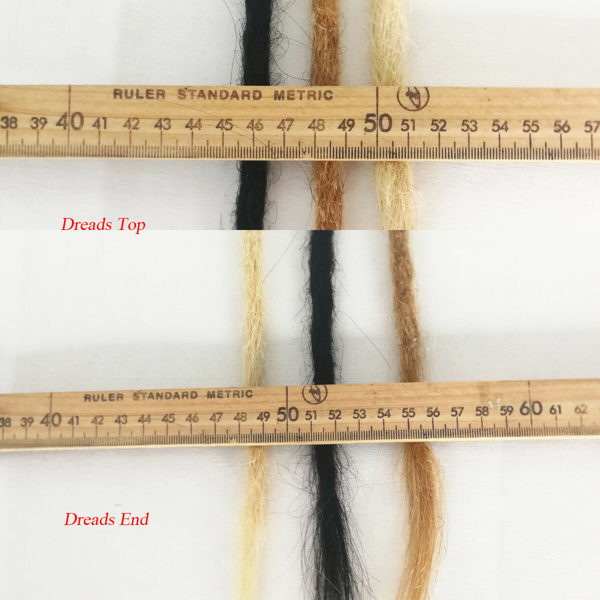 5pcs 100% Human Hair Dreadlocks Handmade Dreads Crochet Braiding Hair Extensions