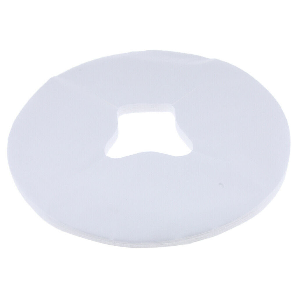 400pcs Massage Table Face Cradle Covers Headrest Covers Ultra Soft White