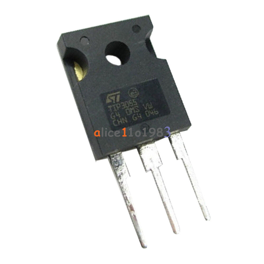 10PCS TIP3055 TIP 3055 Transistor NPN 60V 15A TO-3P TOP