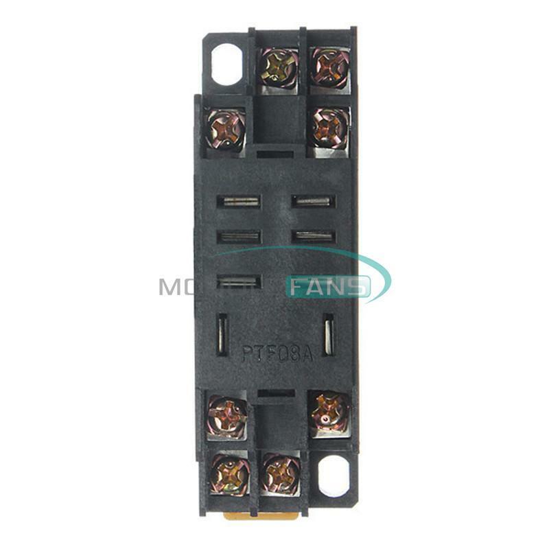 With Socket Base AC 220V Coil Power Relay 10A DPDT LY2NJ HH62P HHC68A-2Z New