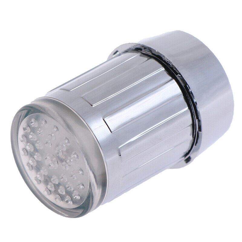 Luminous Light-up LED Water Faucet Shower Tap Basin Water 7 Co.l8