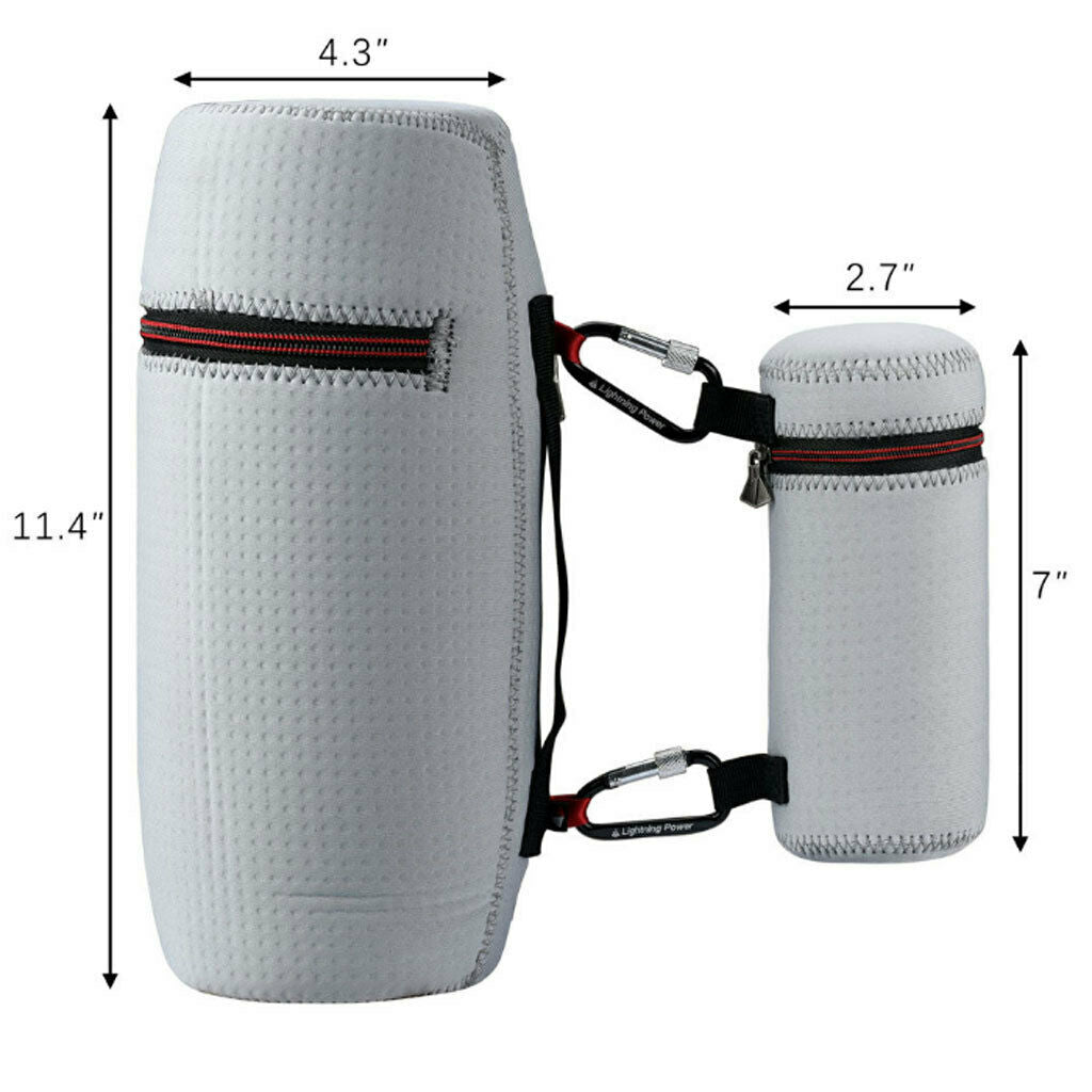 Travel Zipper Portable Hard Carrying Case Cover Bag for JBL   1 Grey