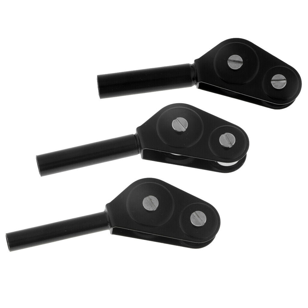 3pcs Trolling Fishing Rod Roller Guide Big Game Fishing Roller Rod Guide Tip