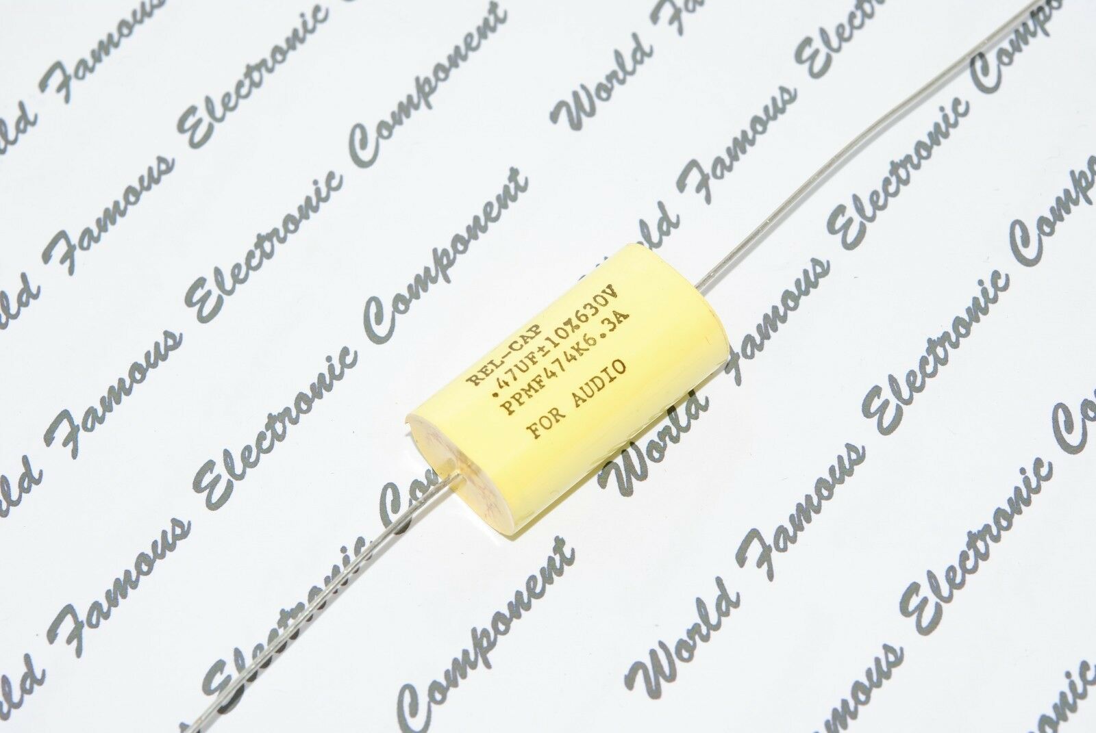 1pcs - REL-CAP PPMF 0.47uF (0.47µF 470nF) 630V 10%  Capacitor PPMF474K6.3A