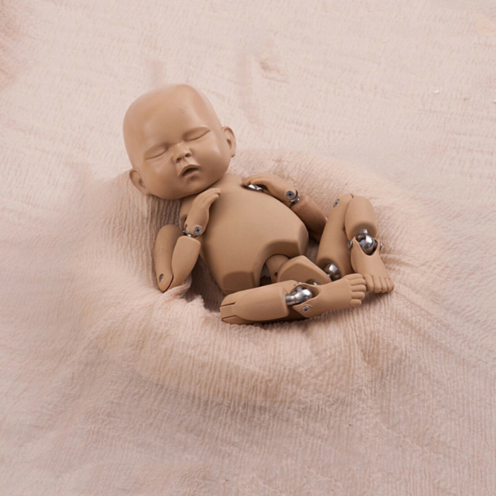 Baby Photography Prop Baby Posing Pillow Pad for Pictures Studio Shoot Beige