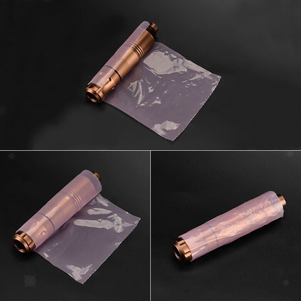 Waterproof Thick Sanitary Protective Film for Tattoo Machine Parts pink