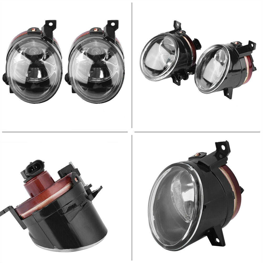 1 Pair Car Front Bumper Fog Light Driving Lamp for JETTA GOLF MK5 TIGUAN CADDY