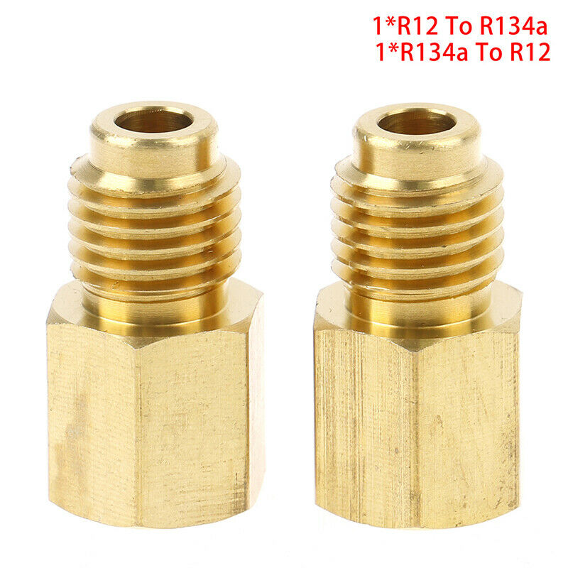 R12 To R134a Adapter Kit 1/4 Female 1/2 Male Air Conditioner Adapter Va JYDFAU
