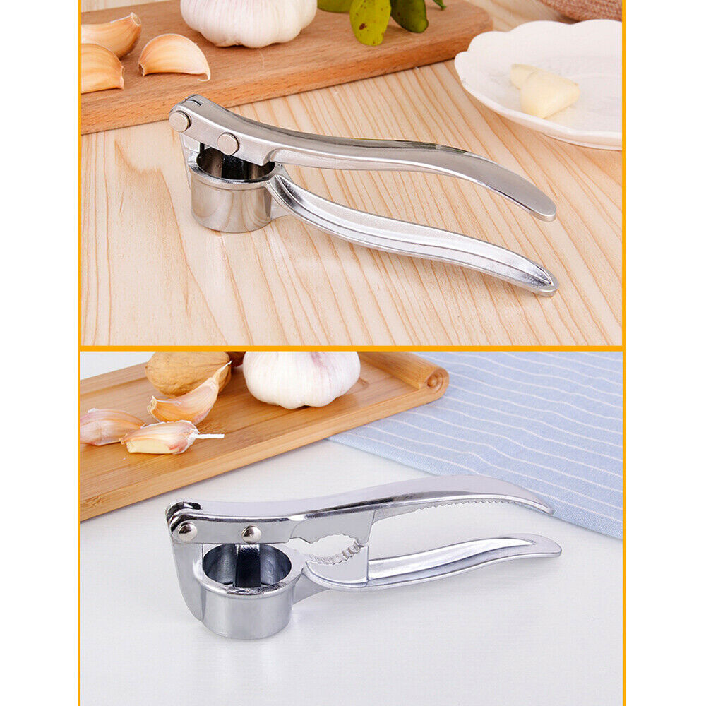 Multi-purpose 4 in 1 Kitchen Gadget Garlic Press Crusher Squeezer Nutcracker LIN