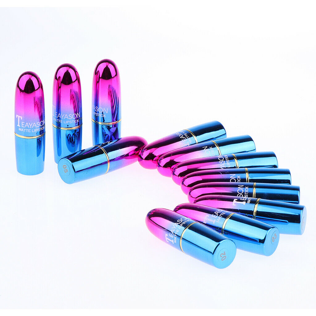 12 Colors Women Beauty Waterproof Long Lasting Cosmetics Lipstick Set Lot
