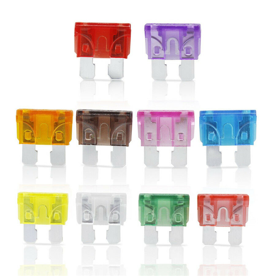 110Pcs Assorted Small & Middle Size Blade Fuse 2-35 AMP Insurance Auto Car Truck