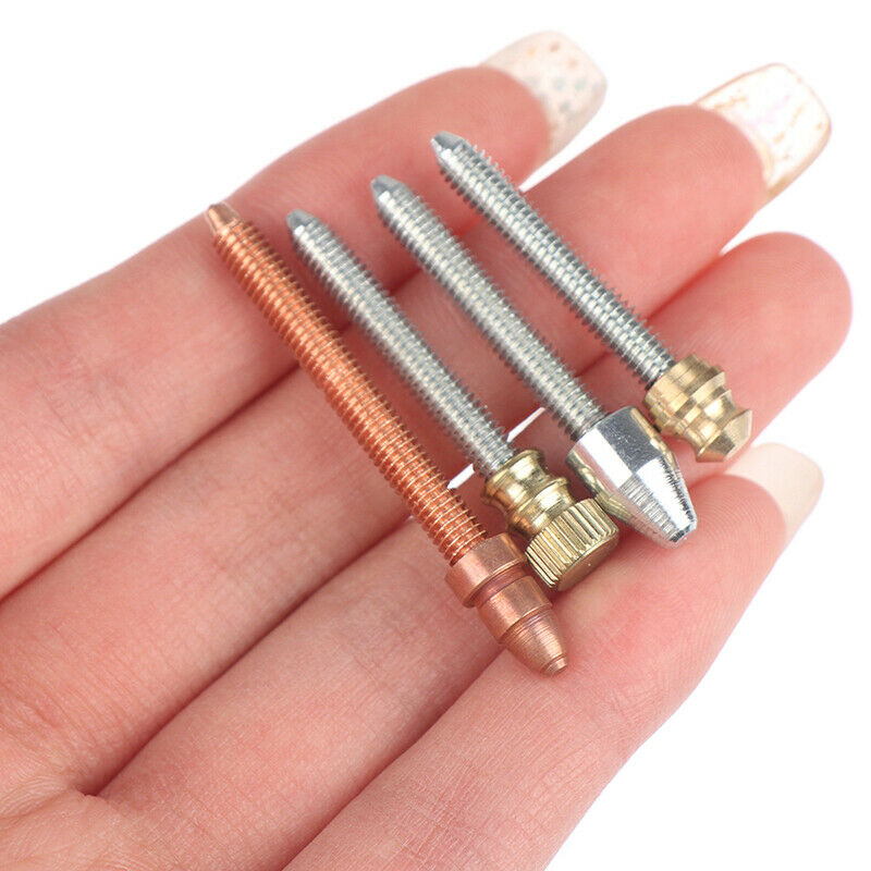 4pcs/set Tattoo Machine Metal Contact Screws Front Binding Post Parts Per.l8