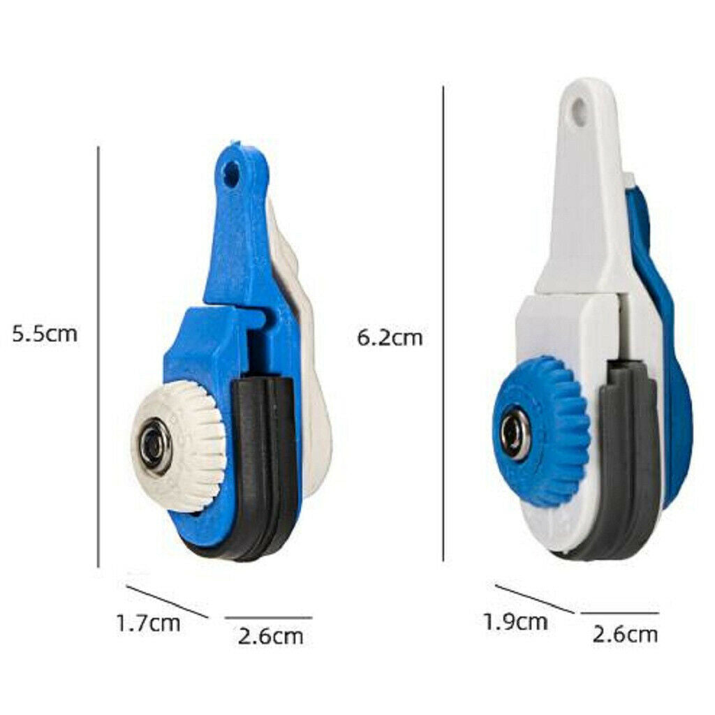 2 Pieces Mini Power Grip Planer Board Snap Release Clip Corrosion Resistant