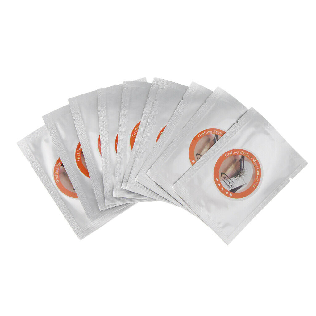 3 Pairs Silicone Eyelash Pads 5pcs Y Shape Eyelash Brush & 10 Pairs Eye Pads
