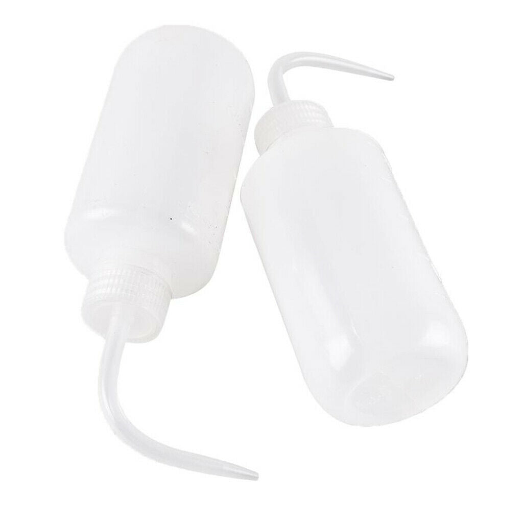 2x Flower Succulent Watering Bottle with Bend Mouth Easy Watering 250ML for