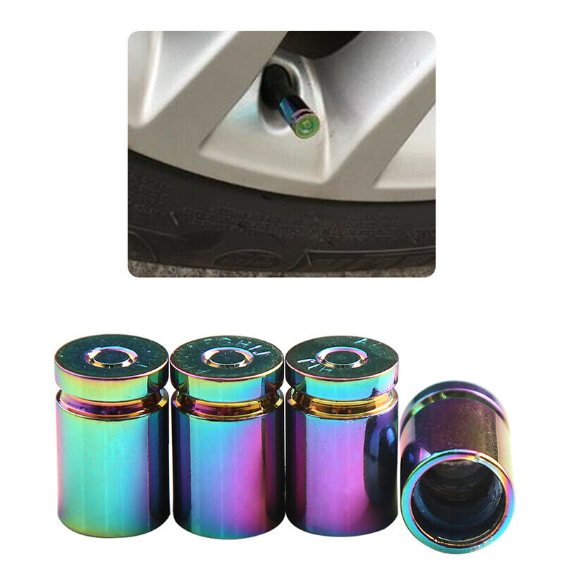 Universal Stainless steel Bicycle Car Tire Air Valve Cap Tyre Wheel Air D.l8