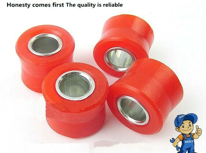 4pc Motorcycle Bike rear 10MM shock absorber bush X Pack of Rear Bush-V