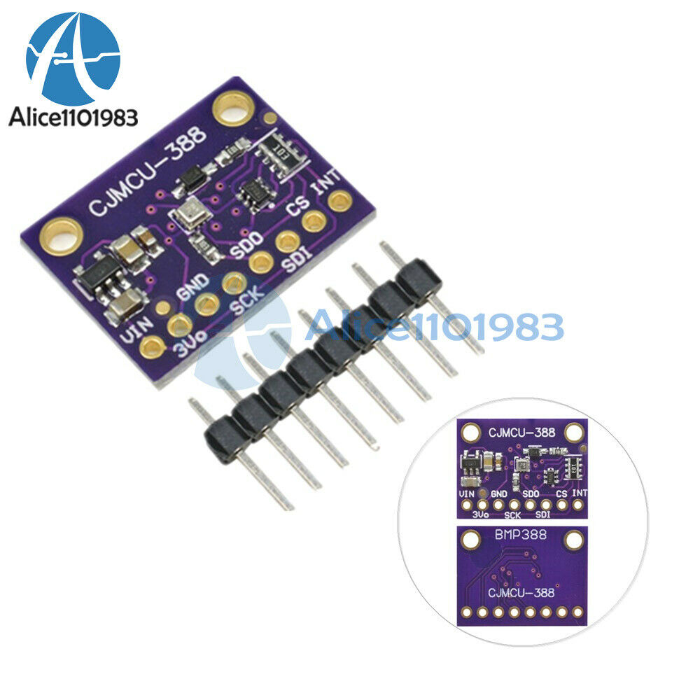 BMP-388 Digital Air Atmospheric Pressure Sensor Module Low-power 24-bit