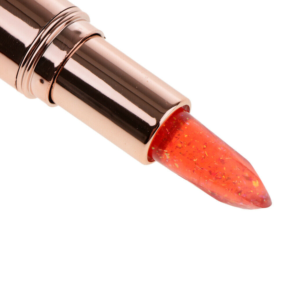 Flower Lipstick Color Jelly Lipgloss Magic Temperature Change Watermelon Flavor