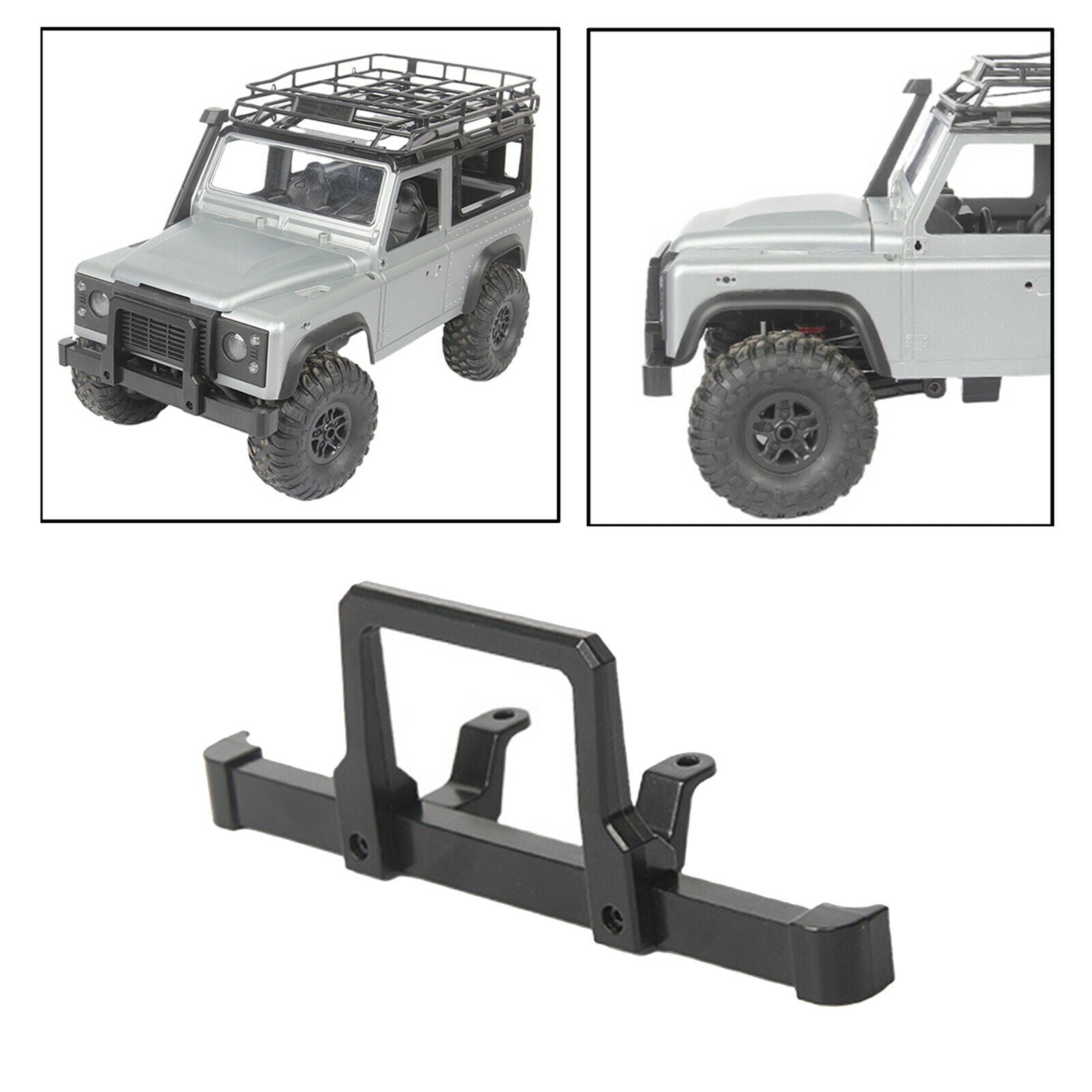 Metal RC Front Bumper Replace fits for MN D90 D91 D96 MN99 MN99S Spare Parts