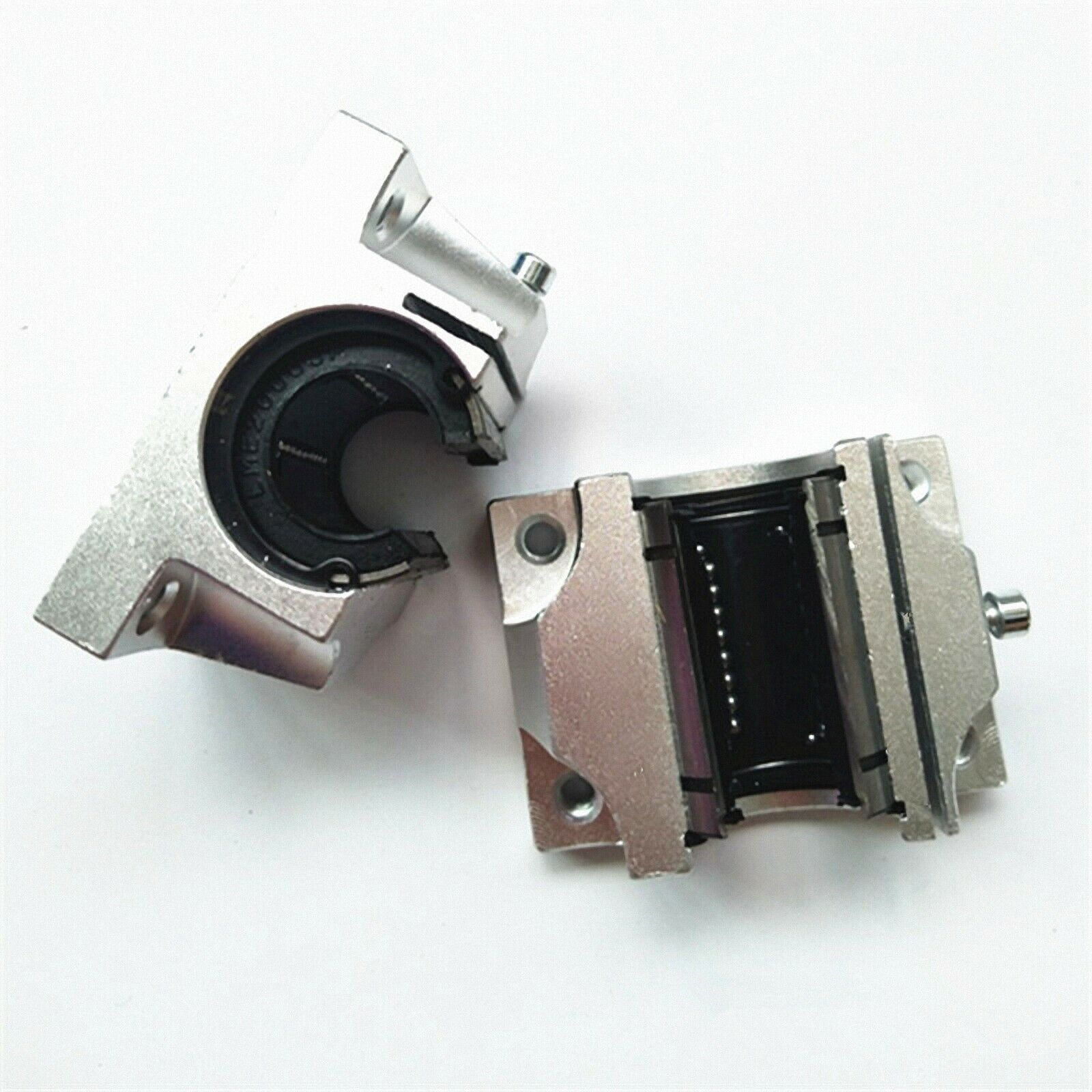 2Pcs TBR16UU 16mm Linear Ball Bearing Support Unit Solide Block For CNC [M_M_S]