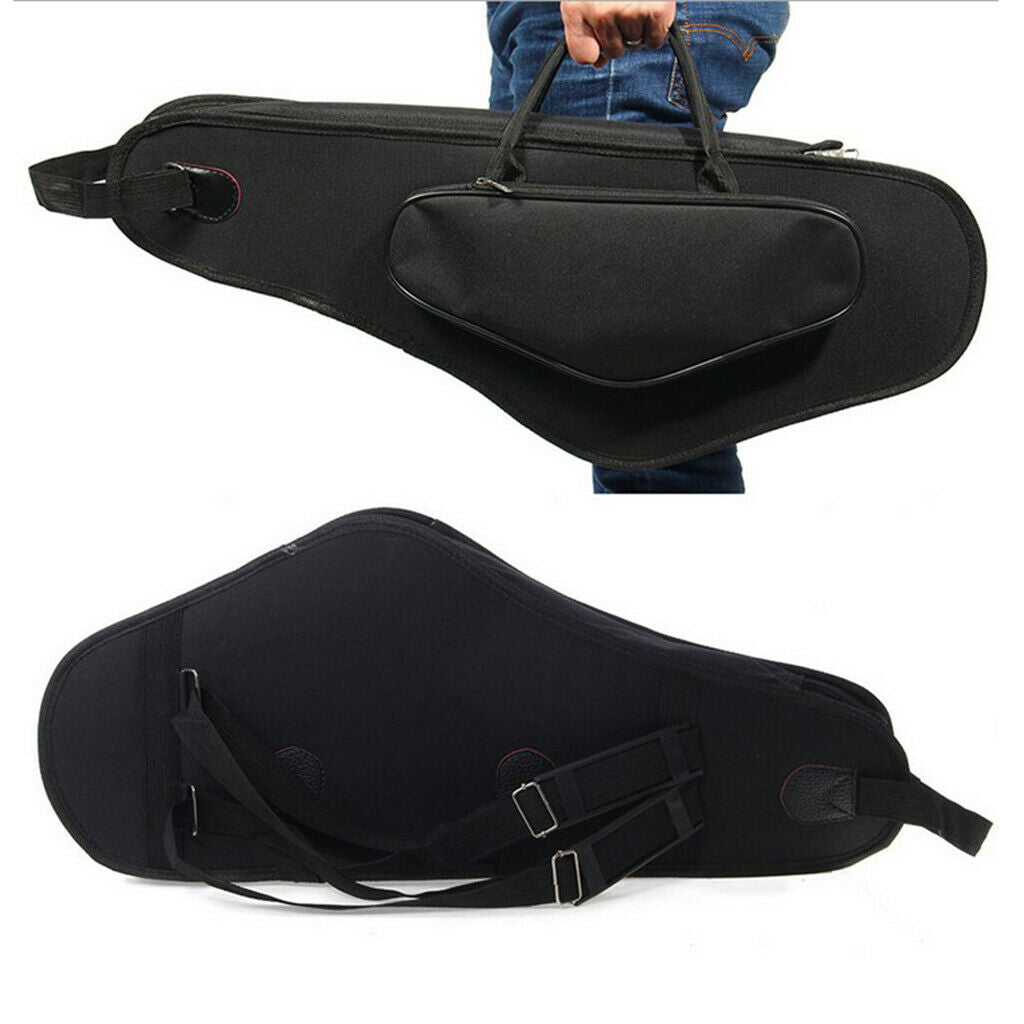 New Black Alto Saxophone Case Woodwind Instrurment Accessory Anti -shock