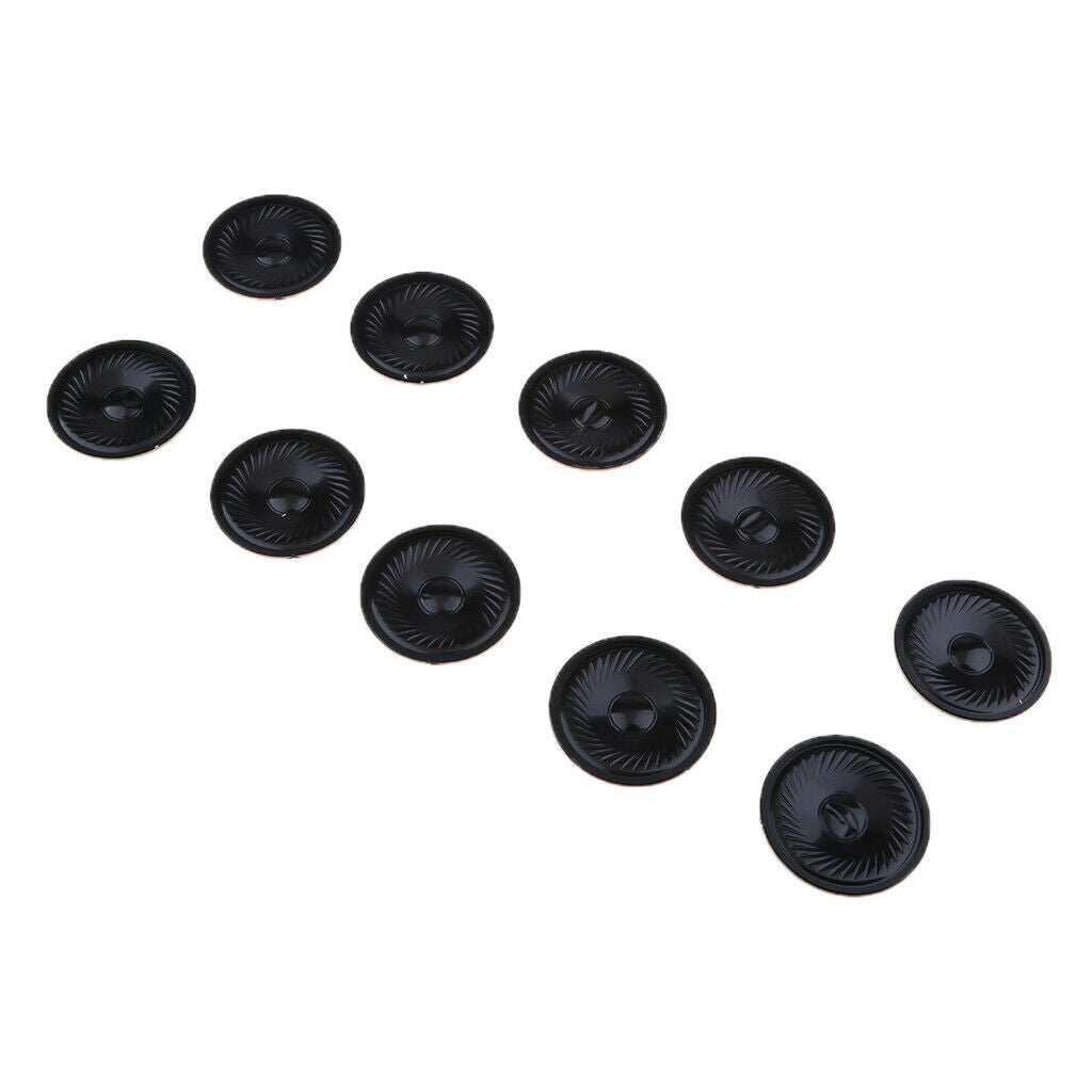 10pcs Professional 50mm 8ohm 0.5W Full Range Audio Speaker HiFi Stereo Sound