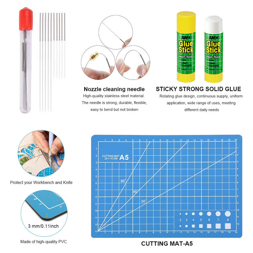 42XS Deburring Storage Bag Digital caliper for Precision Carving Foam Board