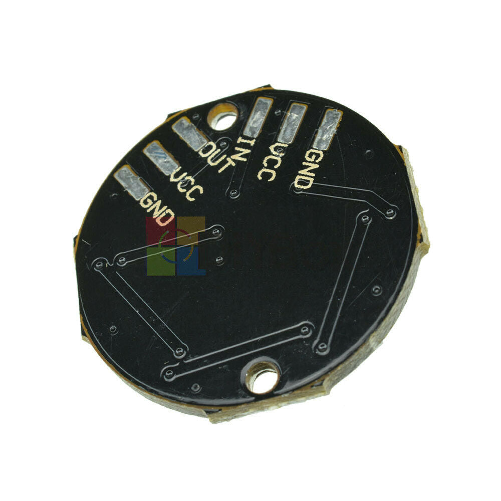 2Pcs WS2812 7-Bit 5050 RGB LED Round Bulb RGB LED Board Stable for Arduino