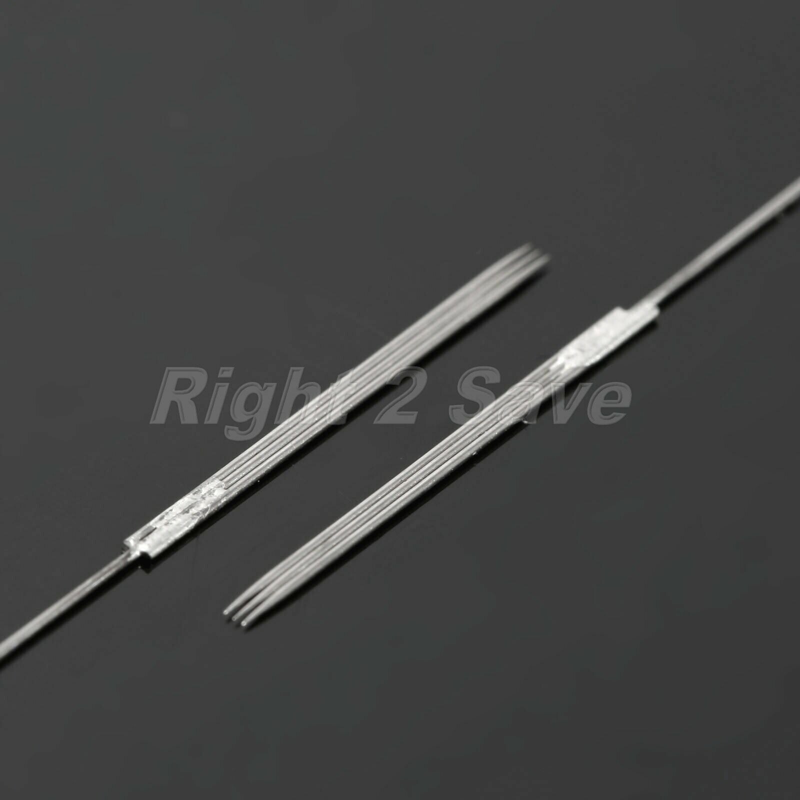 100pcs 3F Eyebrow Tattoo Needles Permanent Makeup Medical Grade Stainless Steel