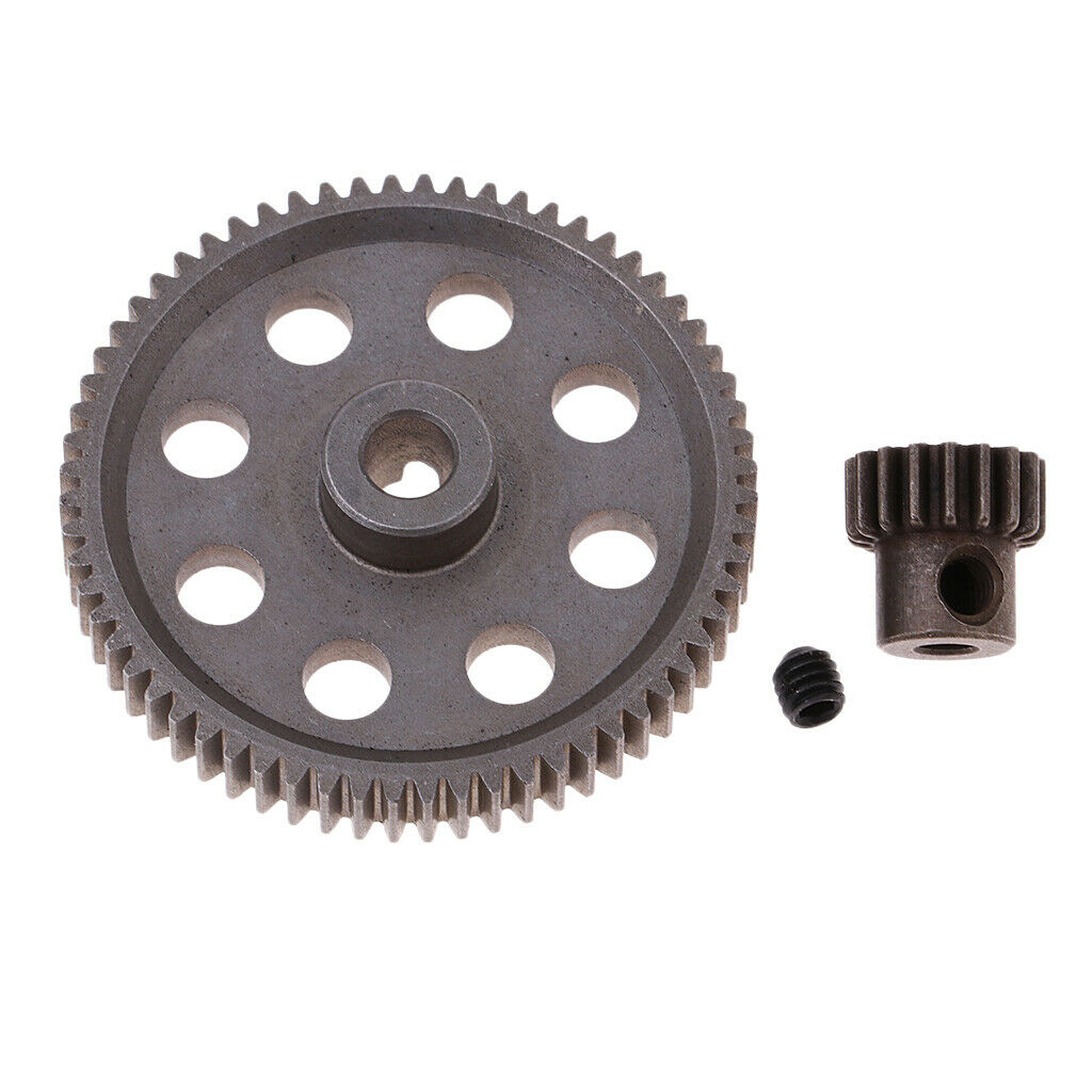 1/10 Scale RC Truck Buggy 64T 17T Differential Main Gear Motor For HSP 94111
