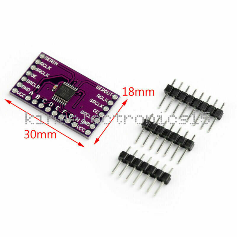 74HC595 Module Shift Register Breakout 8-bit shift register