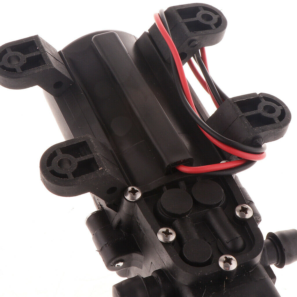 2x 24v DC Water Pump Diaphragm Water Sprayer for Sink Car Wash Toilet Black