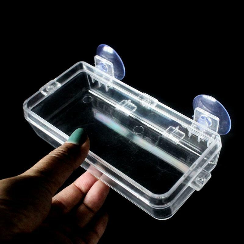 Anti-Escape Food Bowl Worm Container with Suction Cups Terrarium Accessories