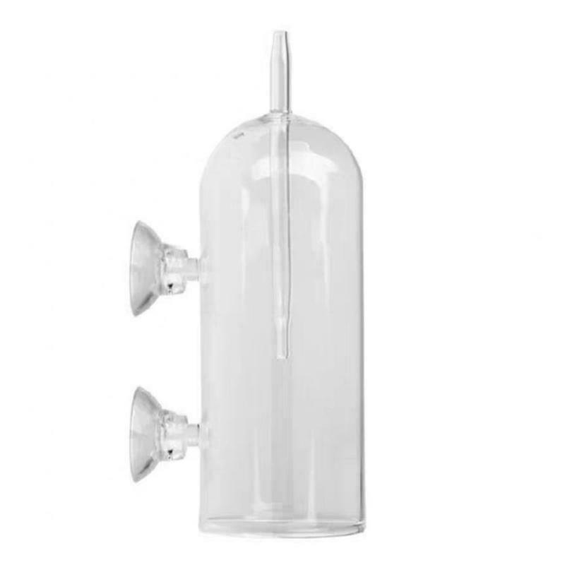 Aquarium Air Oxygen Bubbler Glass Cup Set Prevent Bubble from Sputtering