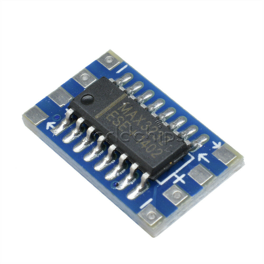 20PCS MAX3232 MAX3232CSE Serial Port Mini RS232 to TTL Converter Adaptor Module