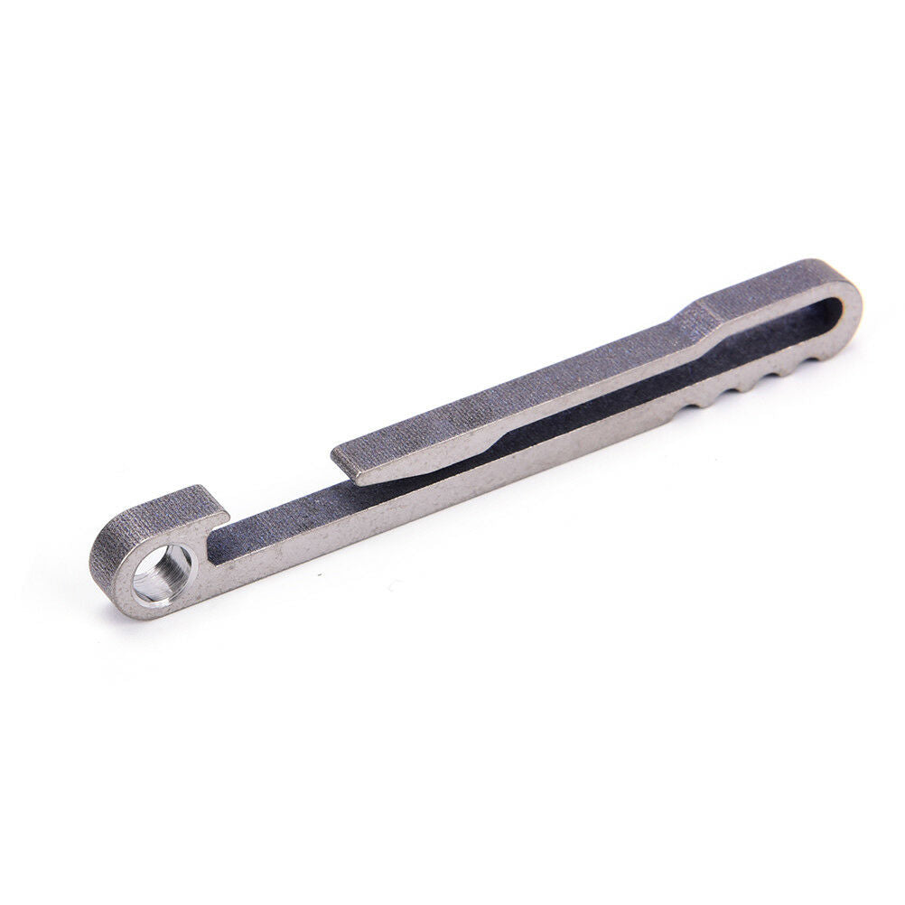 Titanium Alloy EDC Key Ring Quick Draw Keychain Bottle Opener Hanging Buckle Lt