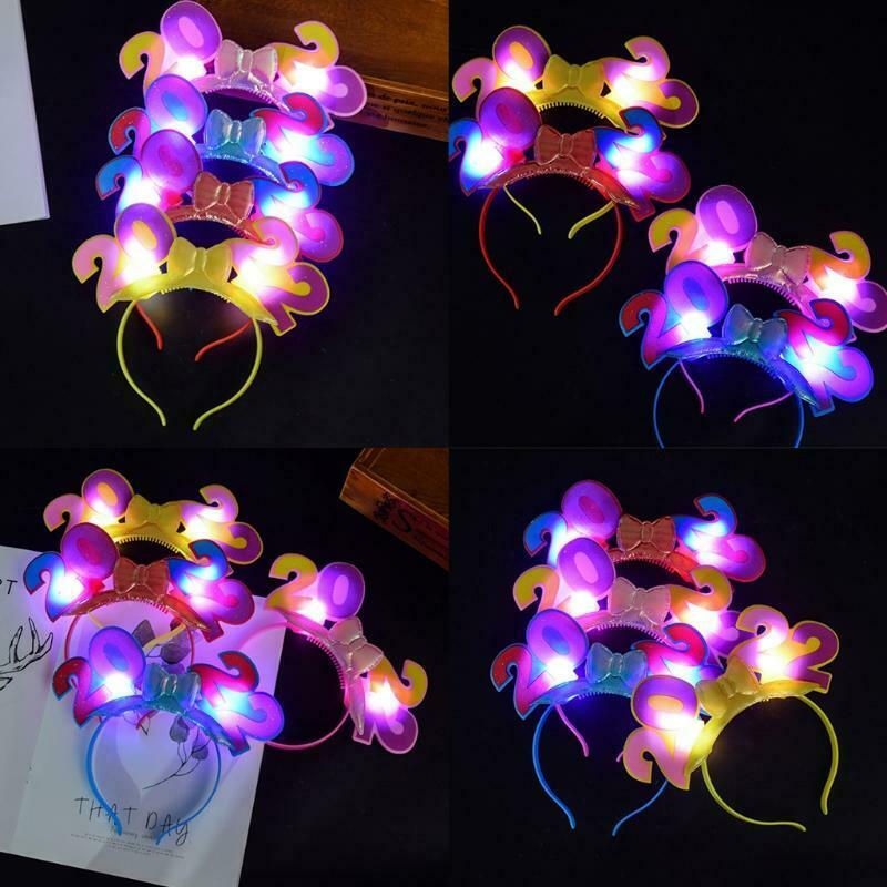 2022 Luminous Bow Headdress Party Supplies Lovely Hair Accessories Random Color