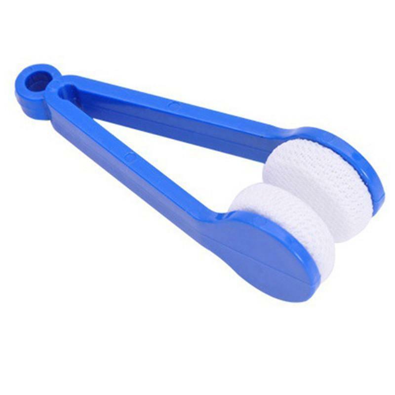Portable Multifunctional Glasses Cleaning Rub Eyeglass Sunglasses Cleaner Brush