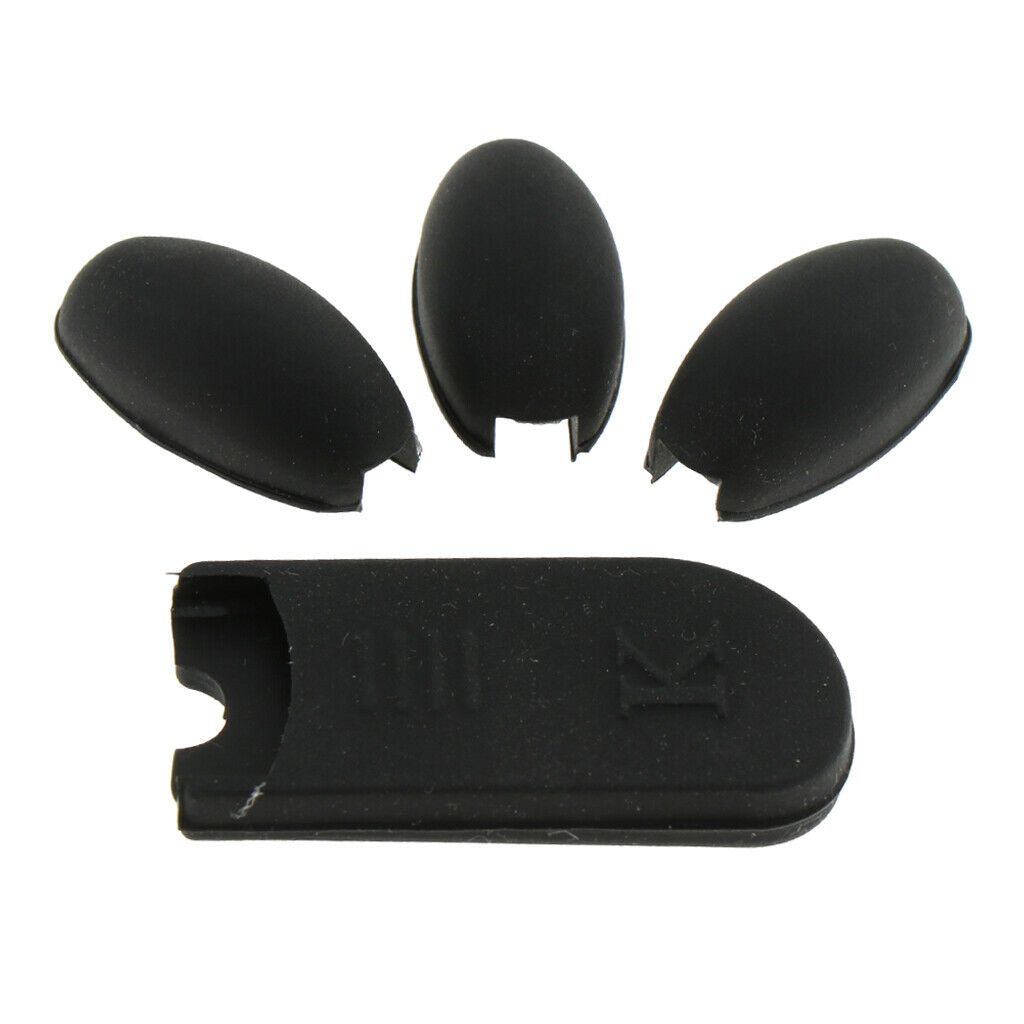 3 Pieces Rubber Sax Palm Key Riser And  Finger Rest for