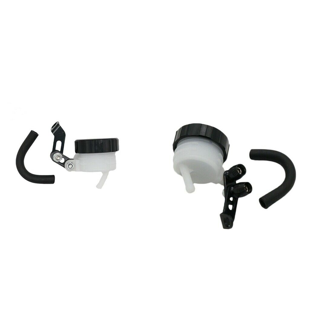 2 pieces Universal Motorcycle Brake Clutch Oil Cup Cylinder Fluid Reservoir