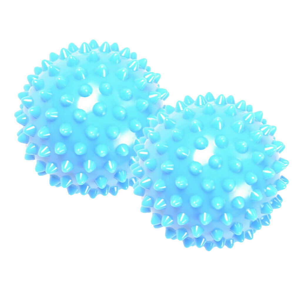 2X PVC Yoga Ball Fitness Exercise Balance Tool Feet Stepping Massage Balls