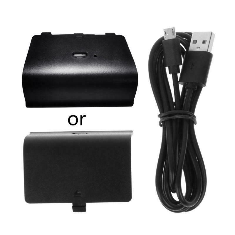 New NI-MH 2400MAHCharger Kit Rechargeable Battery Pack + USB Cable For Xbox One