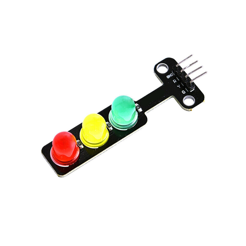 1Pcs 5V Mini Traffic Light (Red, Yellow, Green) LED Display Module Creative DIY