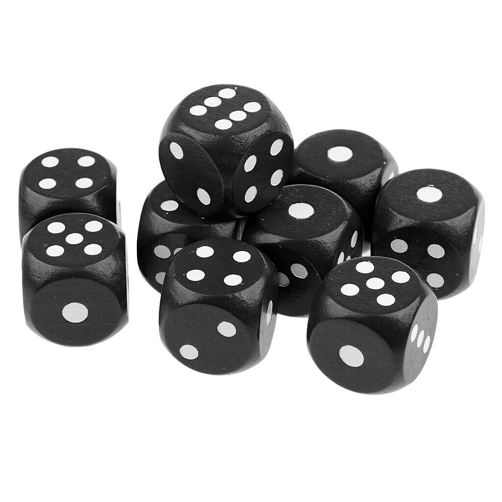 20x Six Sided Dices Spotted D6 Dies for TRPG DND MTG Party Roleplay Fun Toys