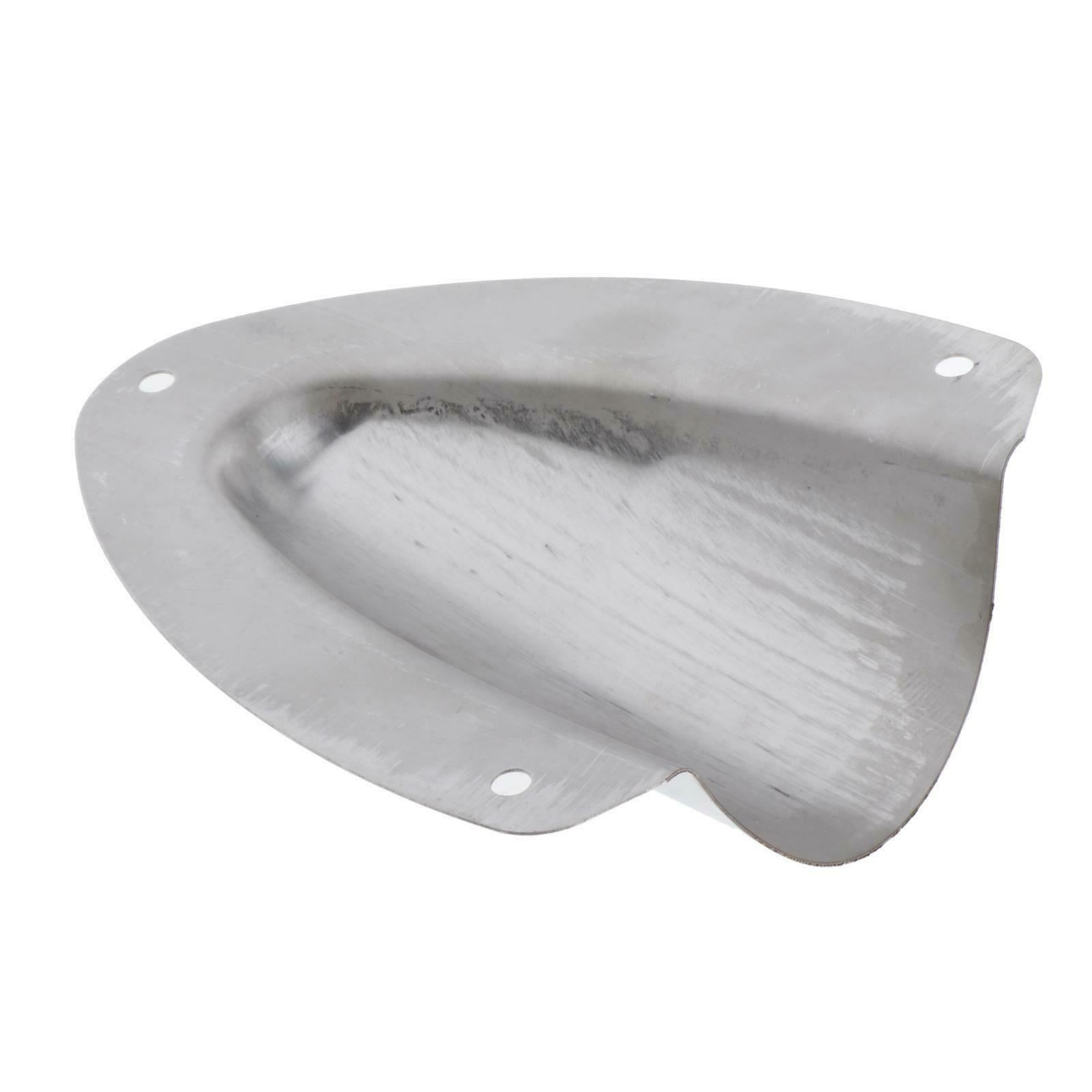 Marine Grade Stainless Steel Clamshell Vent Wire Cover Boats Yacht Dinghy
