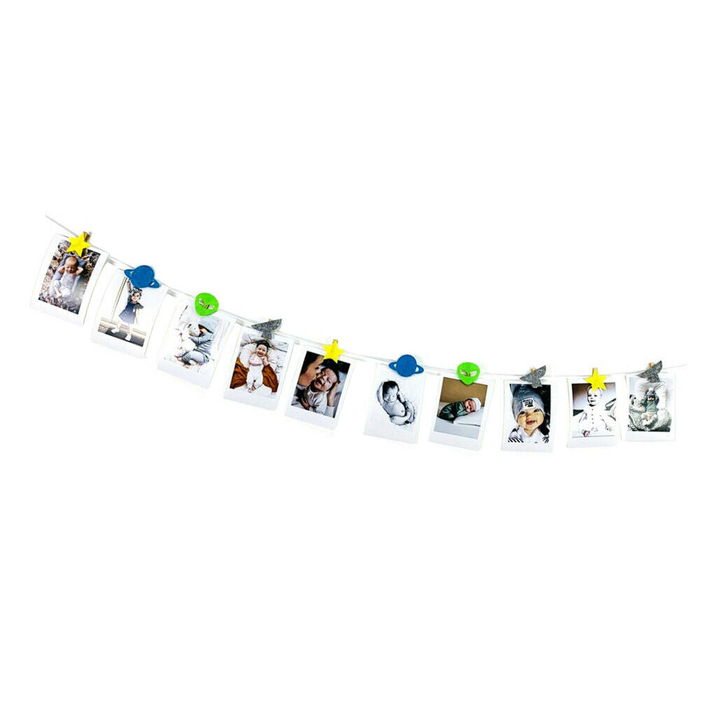 Chromatic Birthday Party Banner Garlands Colorful Banner Alien Themed Banner