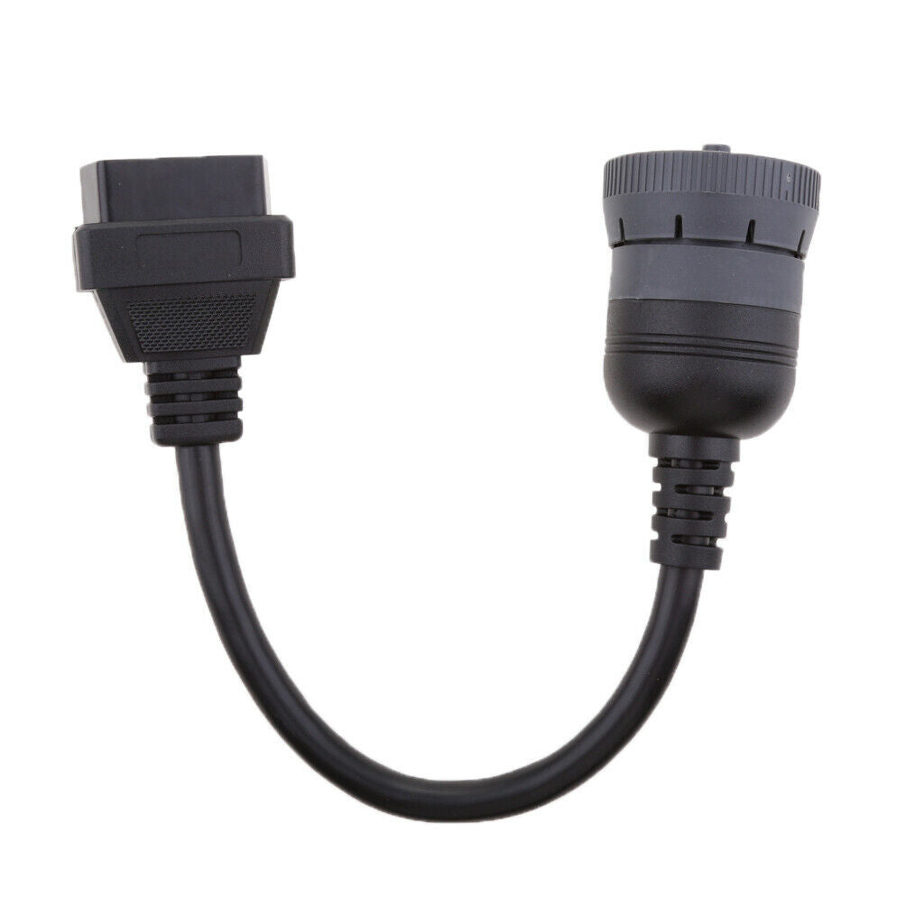 9 Pin J1939 to 16 Pin OBD2 Female Interface Diagnostic Cable Adapter 30cm/11.8