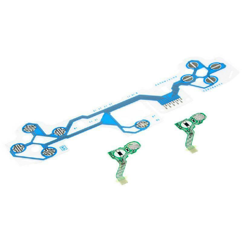 Replacement LR Buttons Cross Key Conductive Film Flex Cable for PS5 Controller
