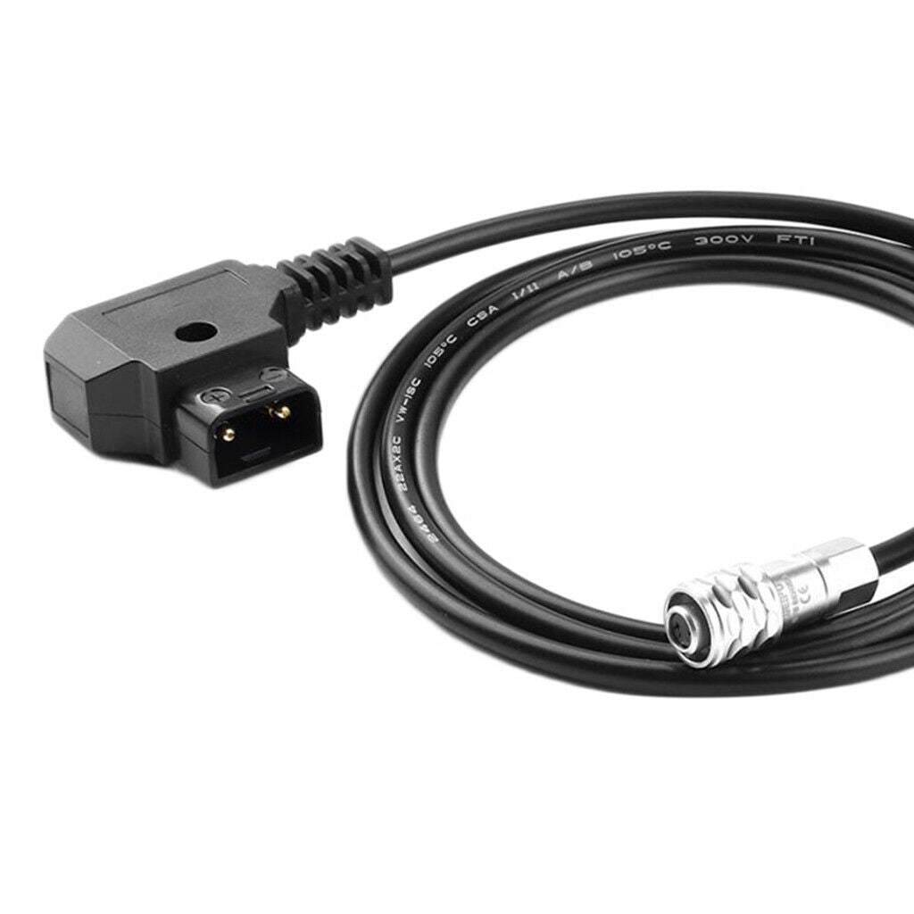 D-tap to Weipu 2Pin for BMPCC 4K Blackmagic 4k Camera Power Cable 100CM